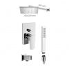 Teorema set 4 - Sprchový systém pod omietku Edge, komplet