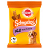 PEDIGREE Schmackos 144g - maškrta pre psa (s hovädzím, kuracím, jahňacím, kačacím)
