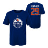 Outerstuff Dětské tričko Edmonton Oilers NHL Leon Draisaitl Player T-Shirt Veľkosť: Detské XL (14 - 16 rokov)