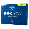 CALLAWAY ERC SOFT Yellow 12KS LOPTY s potlačou - 3 balenia