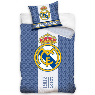 CARBOTEX Bavlnené obliečky Real Madrid 1902 135x200/80x80