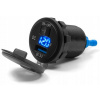 Motocyklový USB konektor QC3.0, voltmeter, vypínač