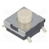 Mikrospínač TACT SPST-NO Polohy 2 0,05A/24VDC SMT není 1,47N