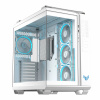 Skrinka ASUS TUF GAMING GT502 HORIZON WHITE Midi Tower biela