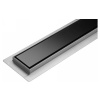 FALA Sprchový odtok 900 mm Black Glass inox