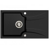 Granitový drez Sinks COMETA Black Onyx