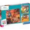 Disney klasiky 3x48 dielov Supercolor puzzle - Clementoni