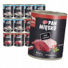 Pan Mięsko Morka s treskou 800 g Vlhké Krmivo Pre Psov