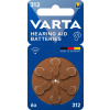 Varta Hearing Aid Type 312 6ks 24607101416