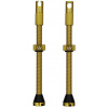 Bezdušové ventilčeky Peaty's X Chris King (Mk2) Gold Tubeless Valves 80 mm uni