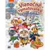 Vianočné vymaľovanky a samolepky/ Labková patrola
