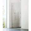 RAVAK COOL! COSD1 80cm dvere do niky alebo do kombinácie / sprchový kút hranatý, profil chróm, sklo číre, X0VV40A00Z1