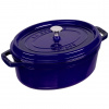 Staub Hrniec oválny 29 cm 4,2 l modrý