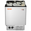 VEVOR Pec do sauny 8 kW prenosný s vstavaným ovládaním pre 8-12 m3