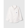 GAP Baby košeľa s logom Oxford Biela 5YRS Biela Biela