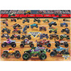 Eurographics - Puzzle Monster Jam: Zostava nákladných áut - 1000 dielov
