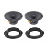 BLAM Relax 165 RC reproduktory pre SUZUKI SWIFT (2010-) - zadné dvere