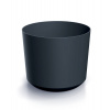 Kvetináč TUBO 10,8 cm - farba: antracit (Prosperplast DPOS110-S433)