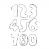 Orion Vykrajovačka nerez ČÍSLA 9 ks