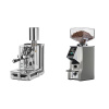Rocket Espresso Porta Via + Eureka Mignon Specialita Smart, CR chrome