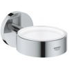 GROHE Essentials 40369001 Držiak pohára/misky na mydlo, Chróm GRO 40369001
