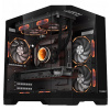 Puzdro Cased K Dreamer Mini Midi Tower čierne