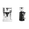 Rancilio Silvia PRO X + Rocket Espresso SUPER FAUSTO, black