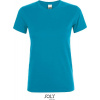 SOL'S | Regent Women, Dámske tričko, modrá aqua, XXL