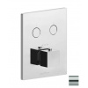 Paffoni Compact Box Termostatická batéria pod omietku, na 2 spotrebiče, nerezová CPT518ST