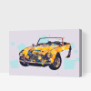 Vymalujsisam.sk Maľovanie podľa čísiel - Austin Healey Veľkosť: 40x60cm, Rám: Na kartónovej doske