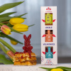 Včelařství Domovina Detská dobrota darčekové balenie 3x75 g ochutený med Design: Velikonoce