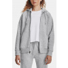 Under Armour Rival Fleece Hoodie Zip Mod Gray Light Heather/White XL