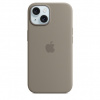 Apple iPhone 15 Plus Silicone Case with MagSafe - Clay MT133ZM/A