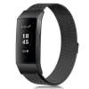 BStrap Milanese (Large) remienok na Fitbit Charge 3 / 4, black SFI005C04