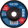 Kotúč lamelový šikmý korundový, P60, 125mm, diera 22,2mm, EXTOL PREMIUM