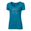 Tričko krátke dámske Progress SASA P petrol melír S
