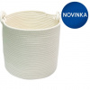 F&F Home White úložný kôš 30 x 30 cm