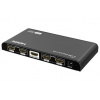 Adaptér (Splitter) HDMI 2.0 1-4 port , 4K x 2K/60Hz, FULL HD, 3D, černý khsplit4f