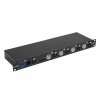 EUROLITE DMX a Power Splitter 4x4, 5-pinové XLR