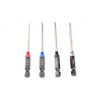 RUDDOG Násada pro akku šroubovák, sada, Imbus (1,5, 2.0, 2.5, 3,0mm)