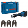 BOSCH BOSCH GPT 18V-32 + čeľuste M - Akumulátorové lisovacie kliešte bez akumulátora a nabíjačky - 06019M2101
