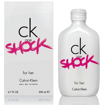 Calvin Klein CK One Shock for Her, Toaletná voda, Dámska vôňa, 200ml
