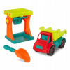 Nákladné auto B.Toys BX2198Z (B, 62243464254 Sandy Sifter Set mlyn, sklápač, lopata – Sand & B)