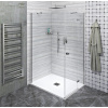 Polysan FORTIS LINE obdĺžnikový sprchový kút 90x100x200 cm Číre/Chróm Krídlové dv. Pravý SPH FL1090RFL3510