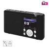 Internetové rádio SAL INR 3000, 4 v 1, 2 W reproduktor, svetové rádio, FM RDS, BT