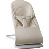 Baby Bjorn BabyBjorn Bliss - detské lehátko | Tkaná látka Light Beige Jersey Tri Fabric