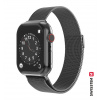 SWISSTEN milánský tah řemínek pro Apple Watch 38-40 mm černá 46000201