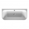 Duravit Happy D.2 Plus - Vaňa pred stenu, 1800x800 mm, grafit supermatná 700451800000000