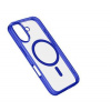 Zadní kryt Cellularline Iconic Mag s podporou Magsafe pro Apple iPhone 16, čirý / tmavě modrý