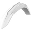 POLIS PLASTIC FRONT FENDER, WHT/WHT